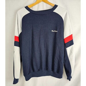 Vintage Macgregor Sweatshirt Pommel Blue Red White LG soft USA Olympic Halloween